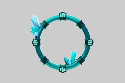 Preview: Crystal reinforced construction ring