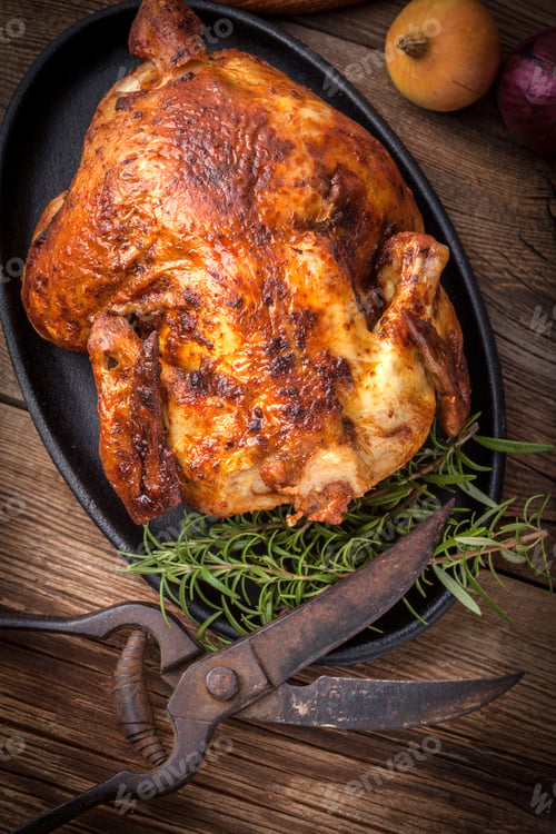 Preview: Baked chicken.