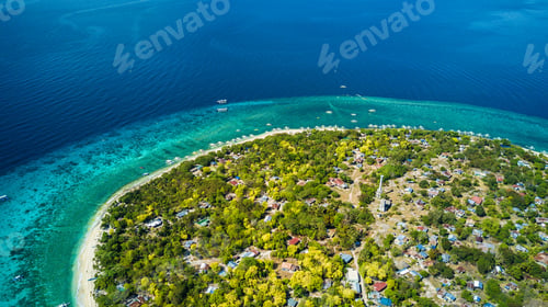 Preview: Amazing aerial view of Balicasag Island, Bohol, Philippines