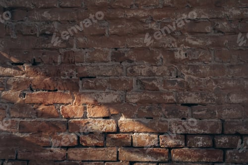 Preview: A brick wall with a shadow on it