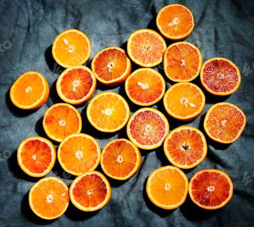 Preview: Background of oranges