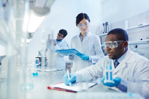 Preview: Working in laboratory