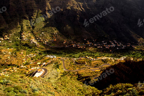 Preview: Valle Gran Rey valley on La Gomera island