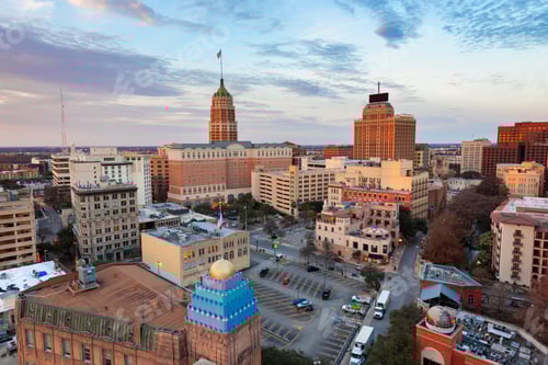 Preview: San Antonio, Texas, USA Skyline