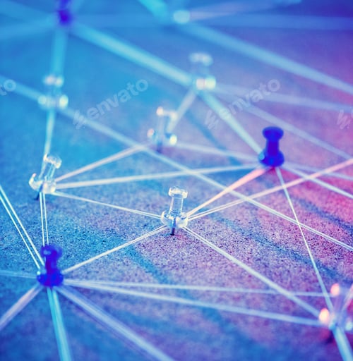 Preview: Internet network connecting system simulated