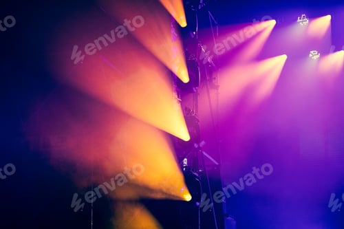 Preview: stage lights and vibrant colors