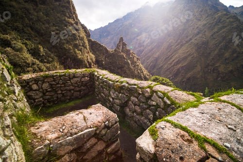 Preview: Inca ruins of a Tambo called Runkuraqay on Inca Trail Trek day 3, Cusco Region, Peru, South America