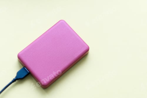 Preview: External hard drive disc with usb 3.0 cable. data storage on portable hdd. backup