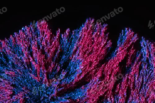 Preview: Abstract Blue and Pink Textured Metallic Background