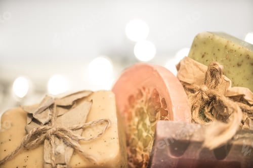 Preview: background handmade soap