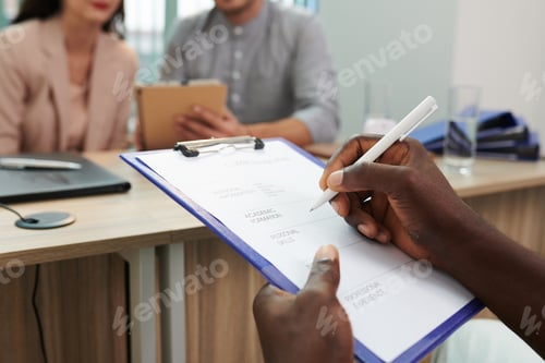 Preview: Job Seeker Filling Application Form