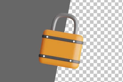 Preview: Locked 3D Icon