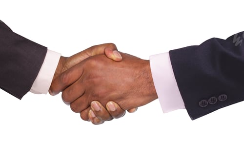 Preview: Two men shaking hands