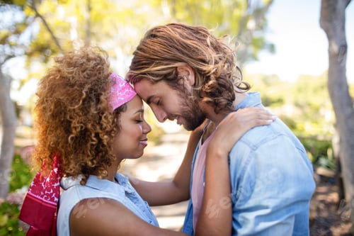 Preview: Romantic couple embracing each other