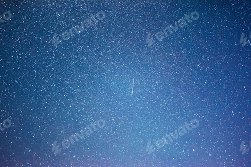 Preview: Vibrant night sky with stars and nebula and galaxy. Deep sky astrophoto