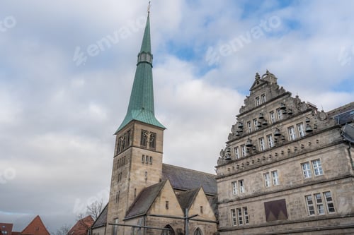 Preview: Market Church St Nicolai and Hochzeitshaus - Hamelin, Lower Saxony, Germany