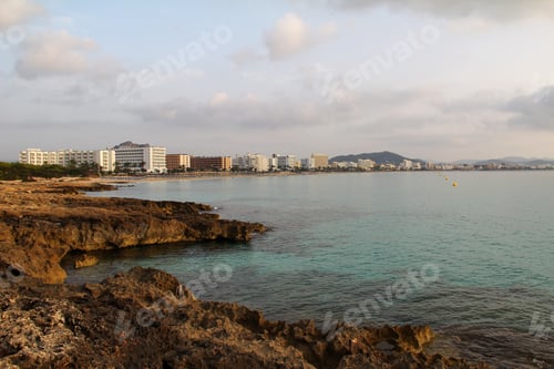 Preview: Seaside of Cala Millor resort, Balearic Islands Mediterranean Sea