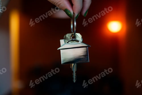 Preview: Close-up shot of hands holding keys.