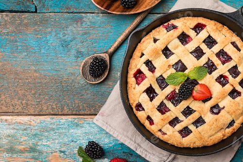 Preview: Traditional berry pie
