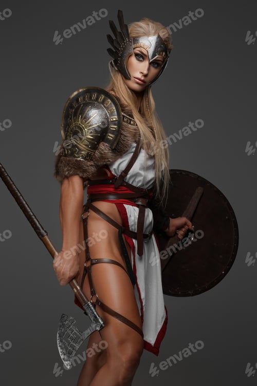 Preview: Battle-Ready Viking Warrior, Fantasy Armor