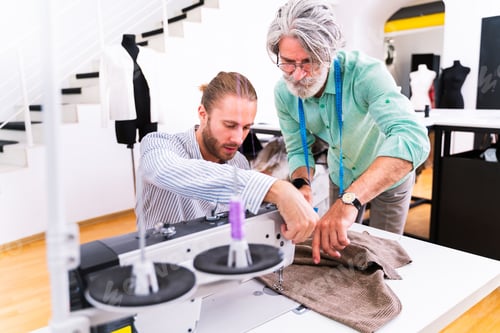 Preview: Team of fashion designers at work