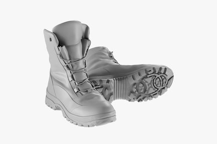 Preview: Men's High-Top Winter Boots, Rugged Tread