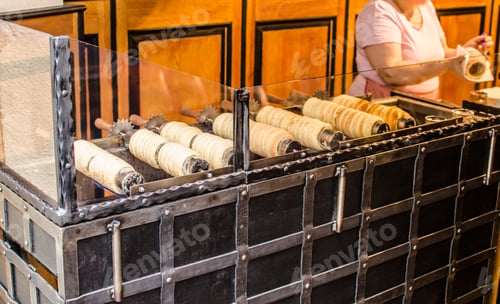 Preview: Trdelnik Czech delicious sweet