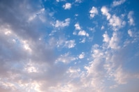 Preview: Blue sky background with clouds