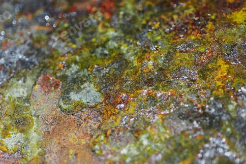 Preview: Background Corrosion. Rusty Spots On The Metal Sheet, The Impact Of Atmospheric Precipitation