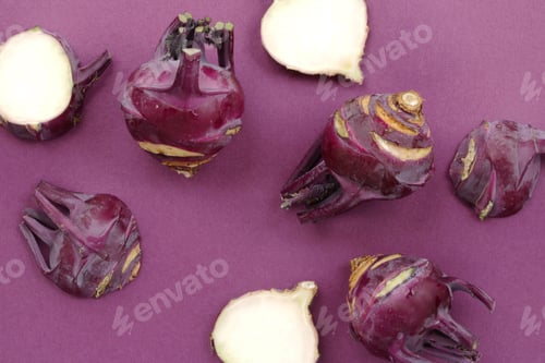 Preview: Purple kohlrabi