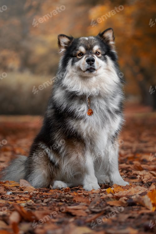 Preview: Portrait of Finnish Lapphund dog