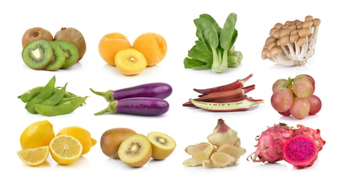 Preview: kiwi,eggplant, lemon, soybeans, Bok choy,roselle, grapeginger,