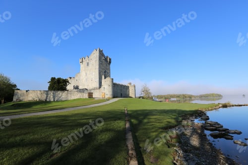 Preview: Ross Castle in Killarney National Park, County Kerry in the Republic of Ireland