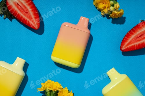 Preview: Smoking devices - electronic cigarette, concept of modern smoking