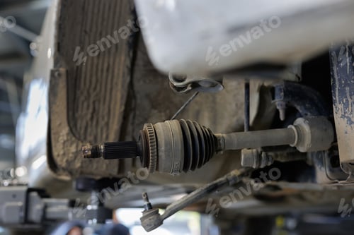 Preview: Replacement of the intermediate outboard bearing in the service station.