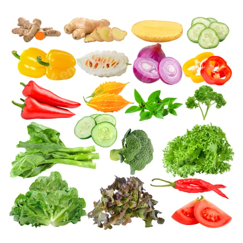Preview: set of vegetable