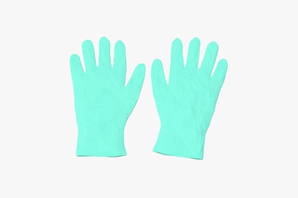 Preview: Latex Surgical Gloves, Mint Green