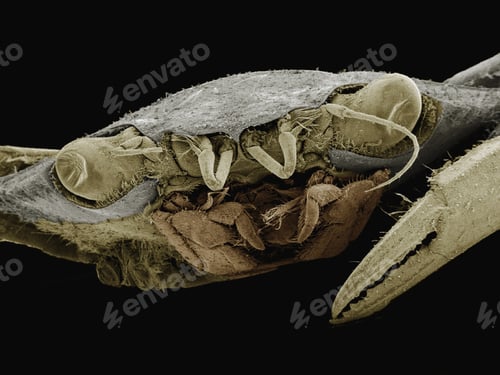 Preview: Coloured SEM of blue crab