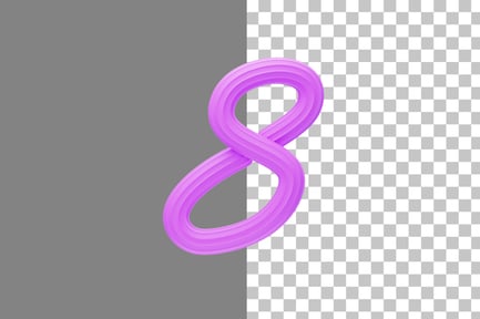 Preview: Creamy 8 3D Icon