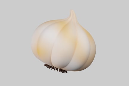 Preview: Fresh garlic head