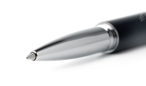 Preview: pen isolated on a white background, close up