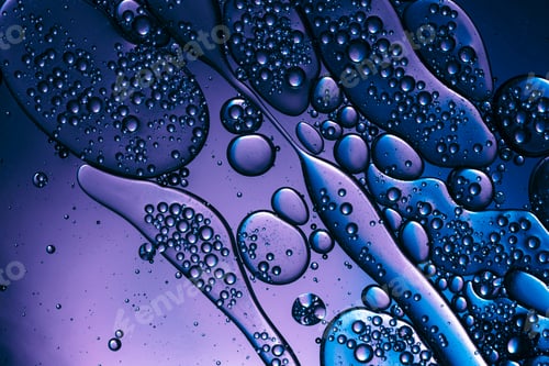 Preview: air bubbles underwater, colorful abstract background