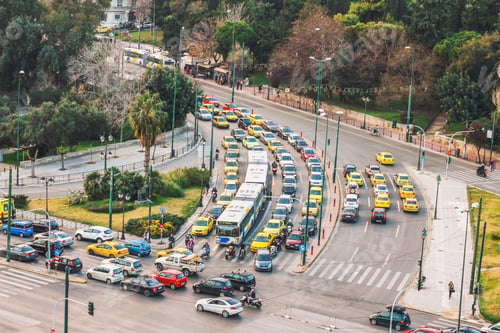 Preview: Traffic in Athens, Greece