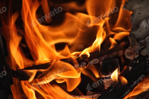 Preview: Pit fire flame