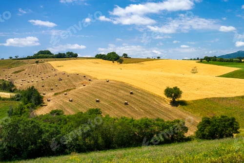 Preview: Landscape in Campobasso province, Molise, Italy
