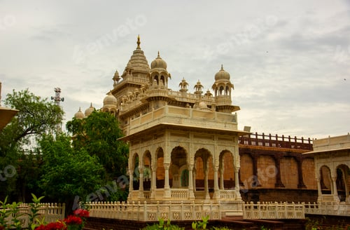 Preview: Jaswant Thada mausoleum, Tourist landmarks of Jodhpur, India.