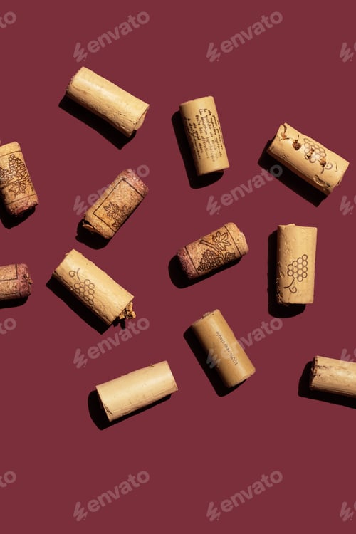 Preview: Wine corks layout.