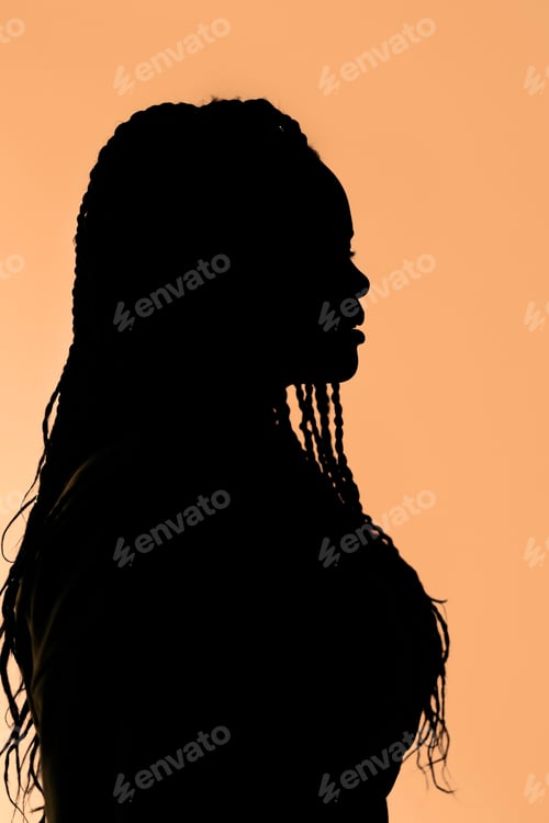 Preview: African Woman Silhouette