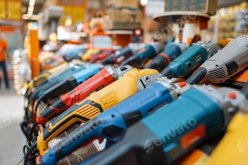 Preview: Hardware store assortment, angle grinders