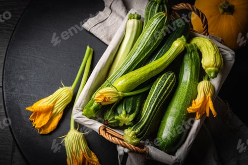 Preview: Young raw zucchini